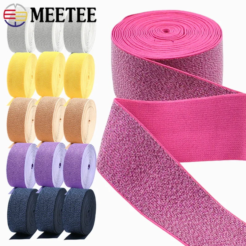 2/5/10Meters 25-50mm Colored Nylon Elastic Band Pants Belt Decor Stretch Tape Garment Waistband Rubber Bands Sewing Accessories
2/5/10Meters 25-50mm Colored Nylon Elastic Band Pants Belt Decor Stretch Tape Garment Waistband Rubber Bands Sewing Accessories