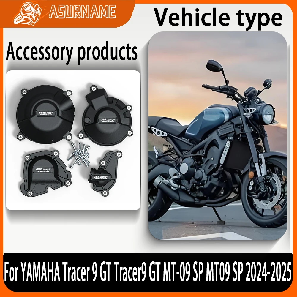 2025 New For YAMAHA Tracer 9 GT Tracer9 GT MT-09 SP MT09 SP 2024- Motorcycle Engine Cover Sets Bonnet Protector Engine Cover
2025 New For YAMAHA Tracer 9 GT Tracer9 GT MT-09 SP MT09 SP 2024- Motorcycle Engine Cover Sets Bonnet Protector Engine Cover