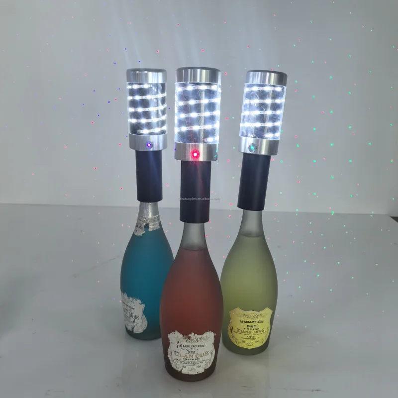 Светодиодная LED-лампа в форме бутылки шампанского с четырьмя лазерными проекторами для рождественских вечеринок, клубов и баров, эффект фейерверка
Светодиодная LED-лампа в форме бутылки шампанского с четырьмя лазерными проекторами для рождественских вечеринок, клубов и баров, эффект фейерверка
