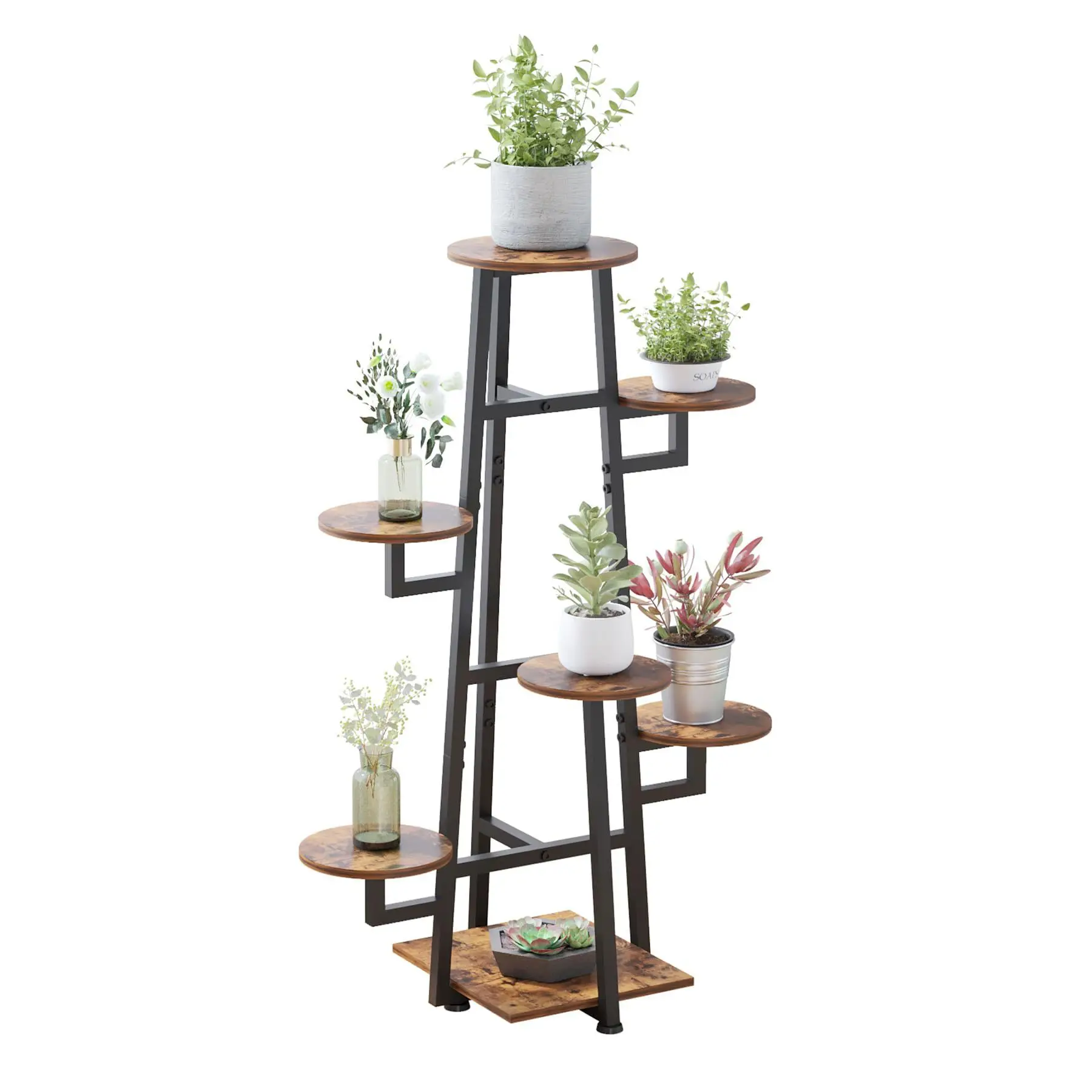 7-layer indoor plant bracket multi-layer plant bracket, flower stand in the living room, and multi-layer retro plant stand
7-layer indoor plant bracket multi-layer plant bracket, flower stand in the living room, and multi-layer retro plant stand