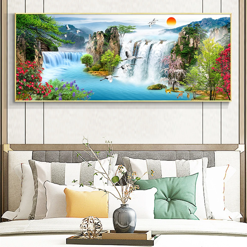 Big Size Landscape DIY 5D Diamond Painting Full Drill Square Round Embroidery Mosaic Art Picture Of Rhinestones Home Decor Gifts
Big Size Landscape DIY 5D Diamond Painting Full Drill Square Round Embroidery Mosaic Art Picture Of Rhinestones Home Decor Gifts