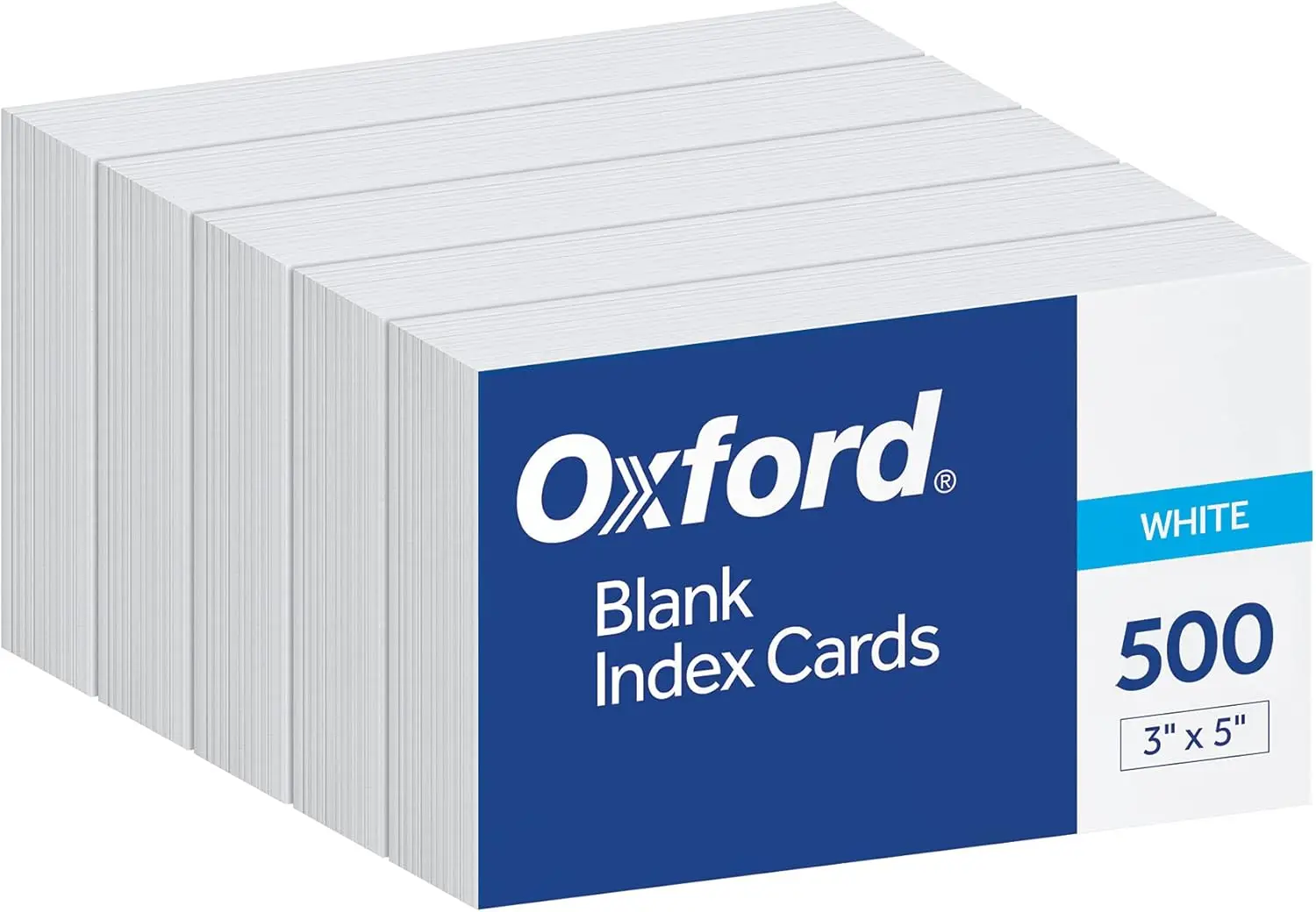 Index Cards, 3 x 5 Inches, White, Blank Notecards, Flashcards for School and Studying, Bulk Pack of Note Cards, 500 Count (5 Pac
Index Cards, 3 x 5 Inches, White, Blank Notecards, Flashcards for School and Studying, Bulk Pack of Note Cards, 500 Count (5 Pac