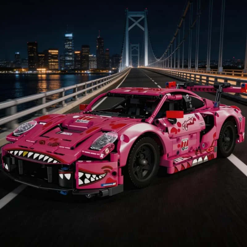 2026 Brand new pink supercar racing creative building block model adult Christmas toy birthday gift
2026 Brand new pink supercar racing creative building block model adult Christmas toy birthday gift