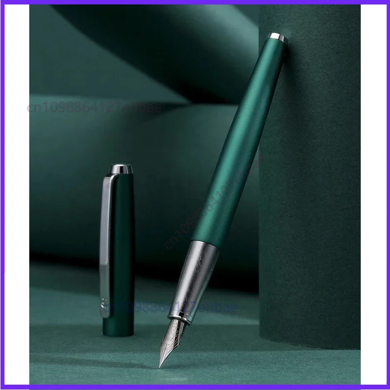 For Hongdian 525 Green Metal Matte Fountain Pen Iridium Barrel EF/Small Bent Nib 0.4/0.6mm Office Business Writing Ink Pen G
For Hongdian 525 Green Metal Matte Fountain Pen Iridium Barrel EF/Small Bent Nib 0.4/0.6mm Office Business Writing Ink Pen G