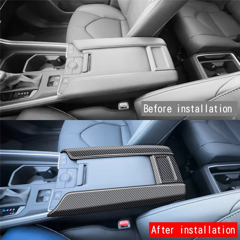 Car Center Console Armrest Box Cover Armrest Box Carbon Fiber Trim Sticker For Toyota Grand Highlander 2024
Car Center Console Armrest Box Cover Armrest Box Carbon Fiber Trim Sticker For Toyota Grand Highlander 2024