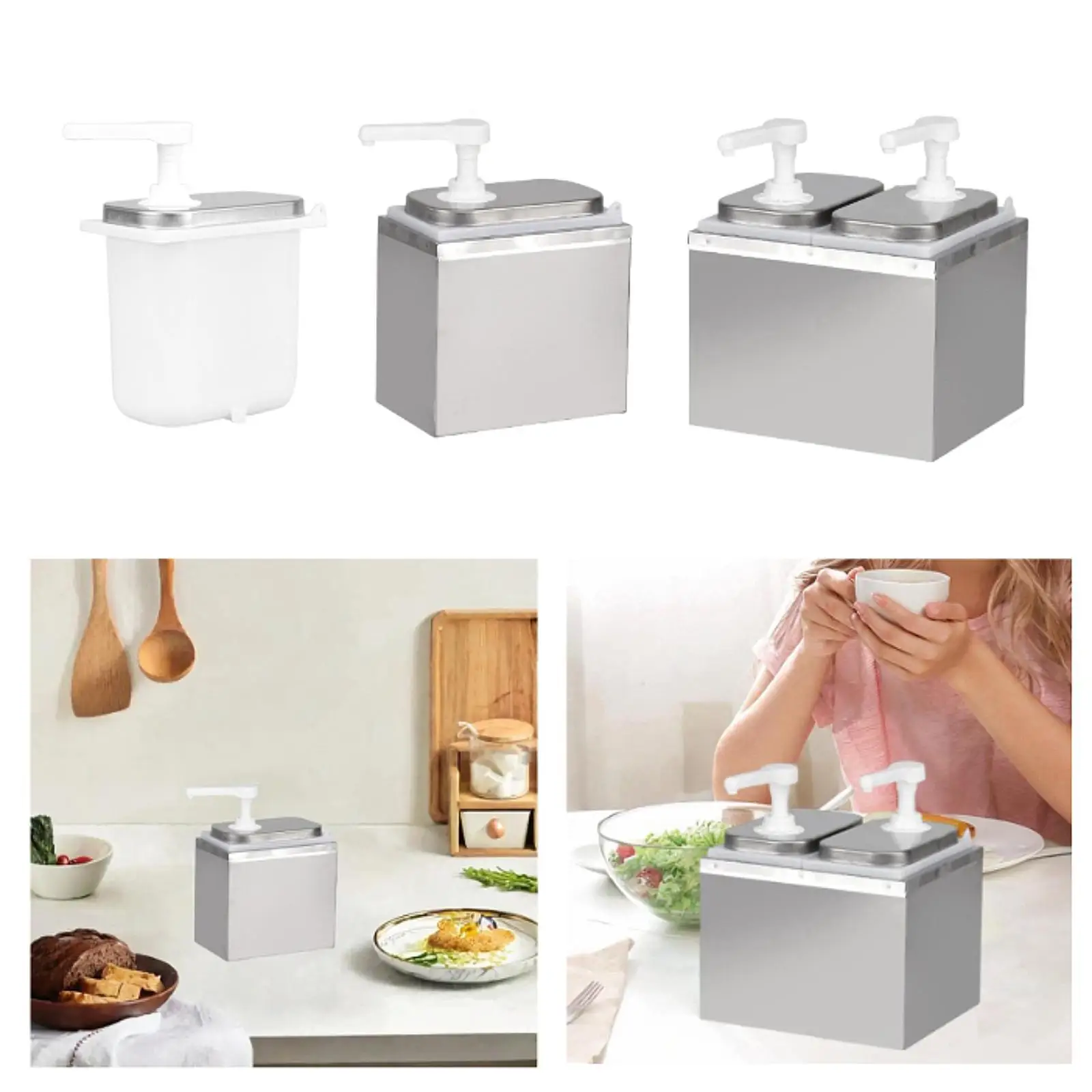 Насос-дозатор для соуса, 2 л, сиропы, бутылка для салатного сиропа для кухни, ресторана
Насос-дозатор для соуса, 2 л, сиропы, бутылка для салатного сиропа для кухни, ресторана