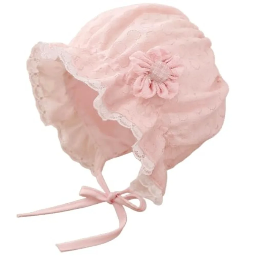 Baby Girl Boy Lace Cotton Bonnet Soft Warm Cap Breathable Eyelet Beanie Sun Protection Hat for Newborn Infant Toddler
Baby Girl Boy Lace Cotton Bonnet Soft Warm Cap Breathable Eyelet Beanie Sun Protection Hat for Newborn Infant Toddler