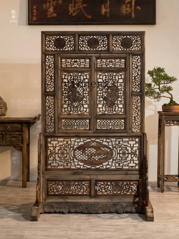 GZ Boudoir Window Dongyang Wood Carving Solid Wood Flower Lattice Partition Screen Blocking Door Window Seat Screen
GZ Boudoir Window Dongyang Wood Carving Solid Wood Flower Lattice Partition Screen Blocking Door Window Seat Screen