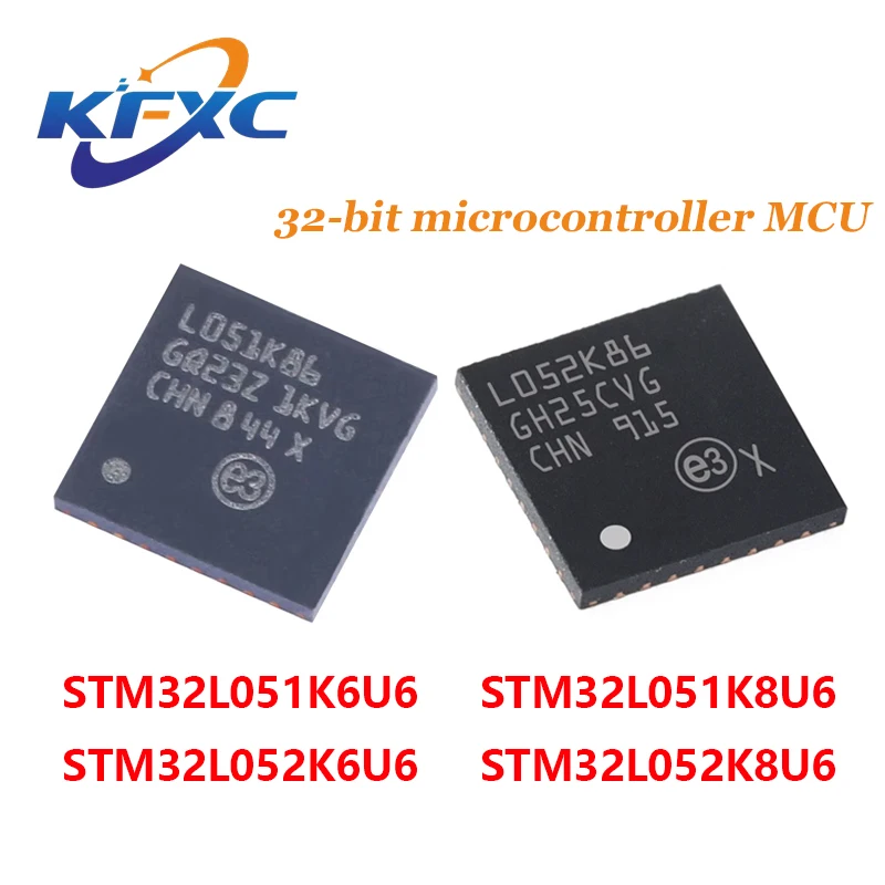 STM32L051K6U6 STM32L051K8U6 STM32L052K6U6 STM32L052K8U6 STM32L051K6 STM32L051K8 STM32L052K6 STM32L052K8 STM32L051 STM32L052 Chip
STM32L051K6U6 STM32L051K8U6 STM32L052K6U6 STM32L052K8U6 STM32L051K6 STM32L051K8 STM32L052K6 STM32L052K8 STM32L051 STM32L052 Chip