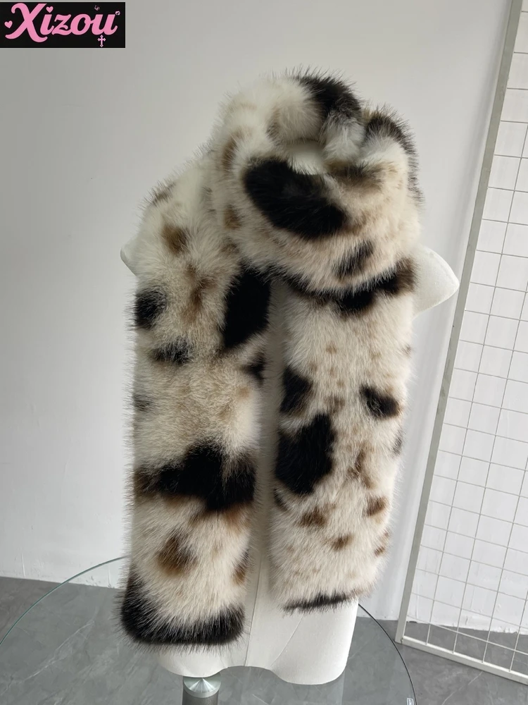 Millennium Spice Girls Leopard Point Scarf Women's Subculture Fashion Warm Scarf Fleece Thickened Imitation Rabbit Hair Scarf
Millennium Spice Girls Leopard Point Scarf Women's Subculture Fashion Warm Scarf Fleece Thickened Imitation Rabbit Hair Scarf