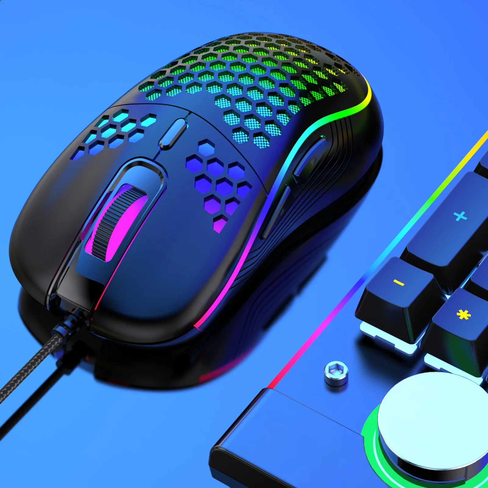 RGB luminous usb wired hollow wireless charging mouse hole lightweight TYPE-C charging port e-sports
RGB luminous usb wired hollow wireless charging mouse hole lightweight TYPE-C charging port e-sports