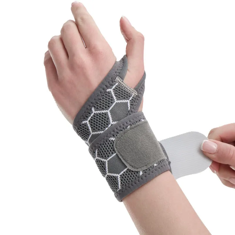 Fixed Compression Joint Sleeve Knitted Thin-Gauge Flat Knit Fitness Sports Wrist Brace for Tenosynovitis
Fixed Compression Joint Sleeve Knitted Thin-Gauge Flat Knit Fitness Sports Wrist Brace for Tenosynovitis