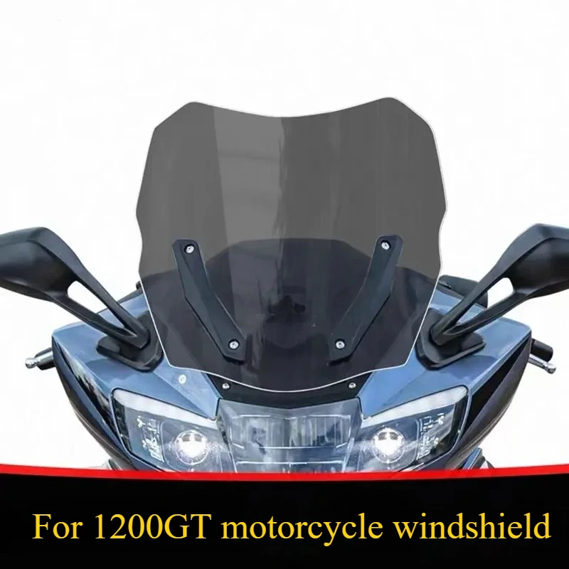 For Benelli 1200GT Motorcycle Front Windshield Modification Accessories Wind Protection Device Heightening Rain Shield Deflector
For Benelli 1200GT Motorcycle Front Windshield Modification Accessories Wind Protection Device Heightening Rain Shield Deflector