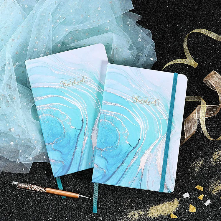 A5 Gloden Coating Film Cover Notebook 80 Grams 145*210mm 100 Sheets Marbling Ocean Pink Cyan Colors
A5 Gloden Coating Film Cover Notebook 80 Grams 145*210mm 100 Sheets Marbling Ocean Pink Cyan Colors