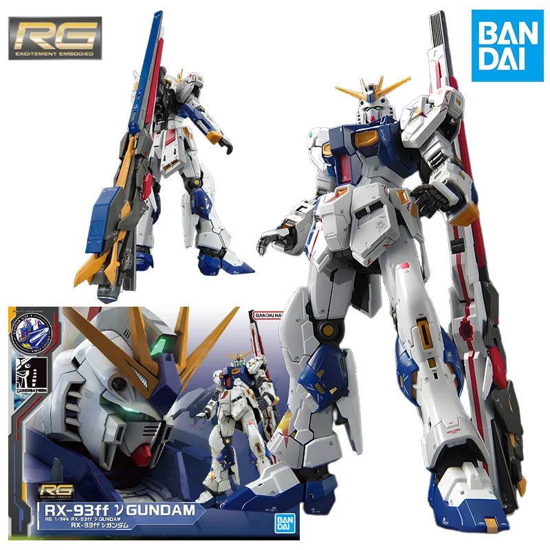 Bandai Original Model Assembly Kit 1/144 RG-93FF Original MODEL KIT Assemble Model Anime Action Figure Knights of The RoundTable
Bandai Original Model Assembly Kit 1/144 RG-93FF Original MODEL KIT Assemble Model Anime Action Figure Knights of The RoundTable