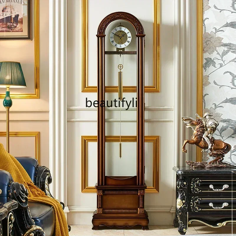 YH55 Y European Machinery See-through the Grandfather Clock American Chinese Retro Living Room Clock
YH55 Y European Machinery See-through the Grandfather Clock American Chinese Retro Living Room Clock