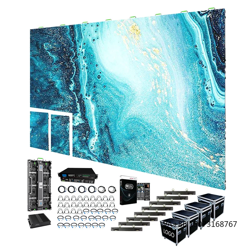 500x500/500x1000mm Mixed Splicing Indoor/Outdoor Giant Events Video Wall P1.95-P3.91 Stage Rental Screen Display HDR10+
500x500/500x1000mm Mixed Splicing Indoor/Outdoor Giant Events Video Wall P1.95-P3.91 Stage Rental Screen Display HDR10+
