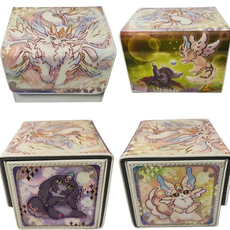 Yu-Gi-Oh! Purrely DIY Leather Magnetic Side Storage 100+ Card Box Epurrely Happiness TCG OPCG Game Collection Card Storage Box
Yu-Gi-Oh! Purrely DIY Leather Magnetic Side Storage 100+ Card Box Epurrely Happiness TCG OPCG Game Collection Card Storage Box