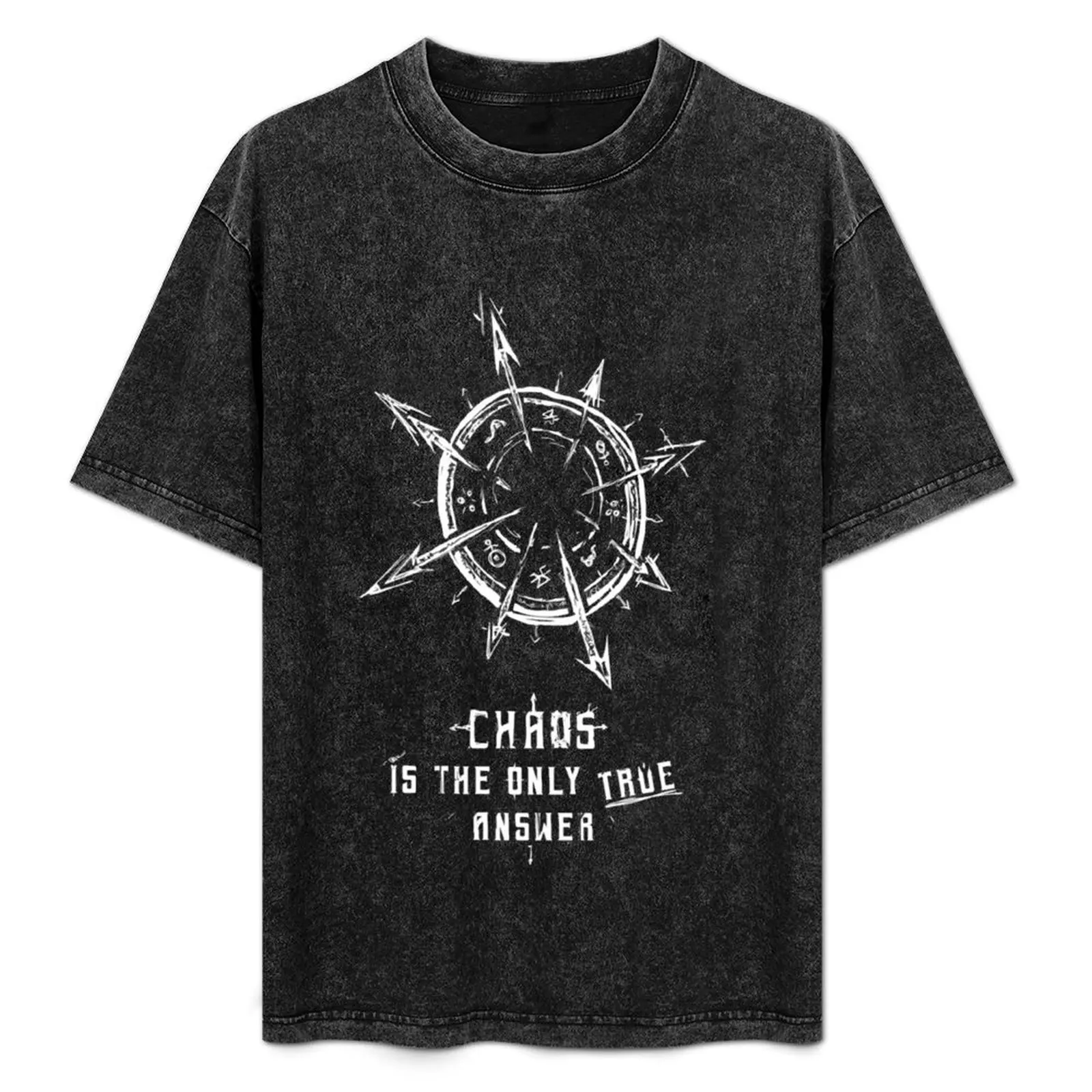 CHAOS IS THE ONLY TRUE ANSWER T-Shirt boys whites anime tshirt summer clothes oversized t shirts for men
CHAOS IS THE ONLY TRUE ANSWER T-Shirt boys whites anime tshirt summer clothes oversized t shirts for men