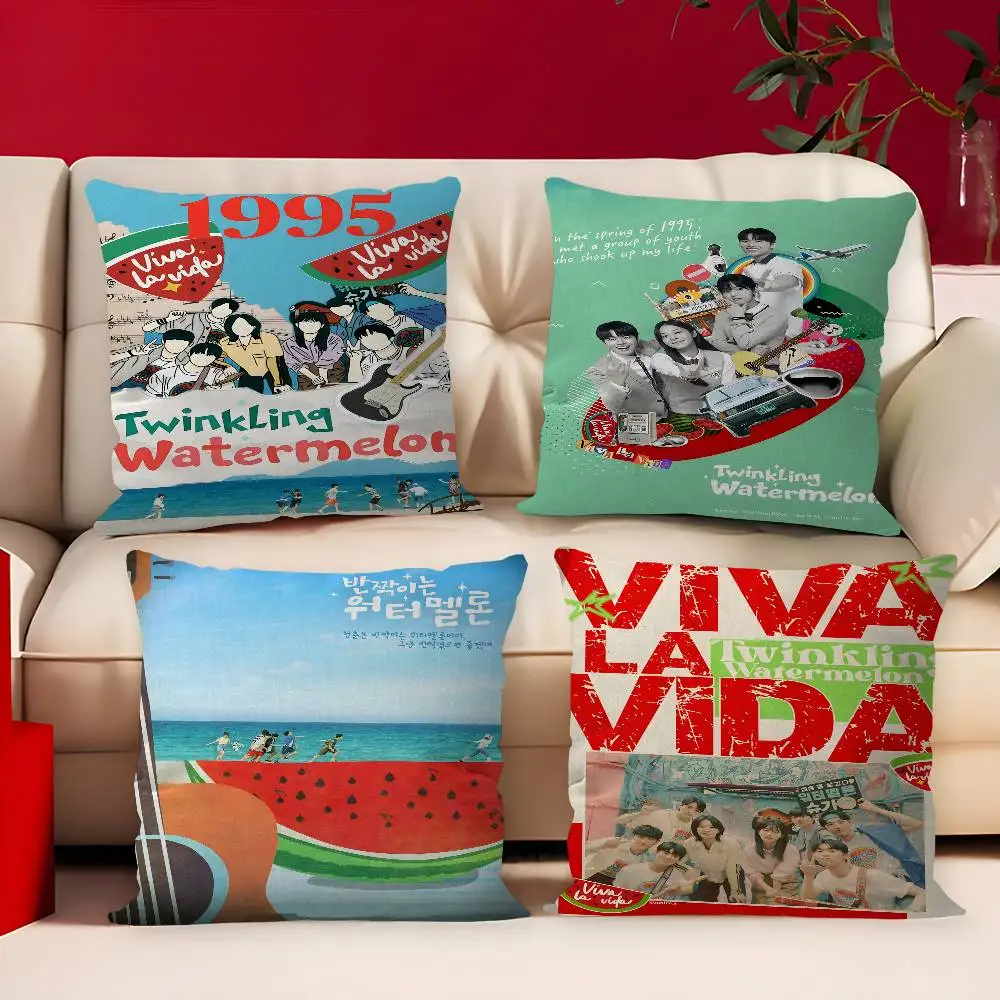 Twinkling Watermelon Korean Tv Movie Office Cushion Pillowcase Car Cushion Cover45X45CM Lumbar Pillowcase Sofa Pillowcover
Twinkling Watermelon Korean Tv Movie Office Cushion Pillowcase Car Cushion Cover45X45CM Lumbar Pillowcase Sofa Pillowcover