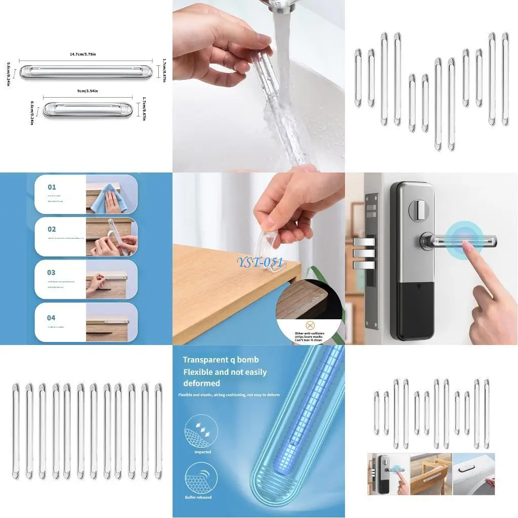 E15A Soft See Through Silicone Protectors Prevent Grades and Reduce Protrusion Sound
E15A Soft See Through Silicone Protectors Prevent Grades and Reduce Protrusion Sound