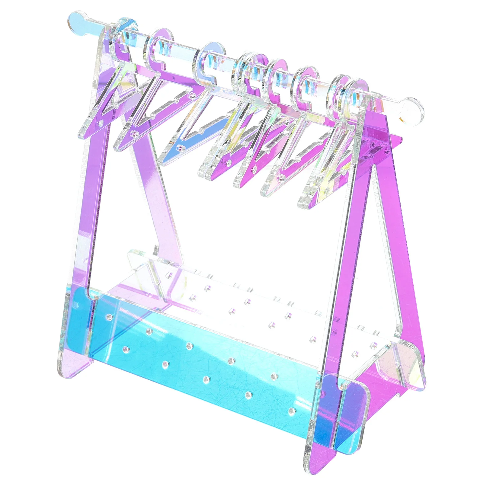 1Set Jewelry Rack Acrylic Earrings Necklace Organizer Desktop Jewelry Display Stand Practical Decorative Earrings Holder
1Set Jewelry Rack Acrylic Earrings Necklace Organizer Desktop Jewelry Display Stand Practical Decorative Earrings Holder