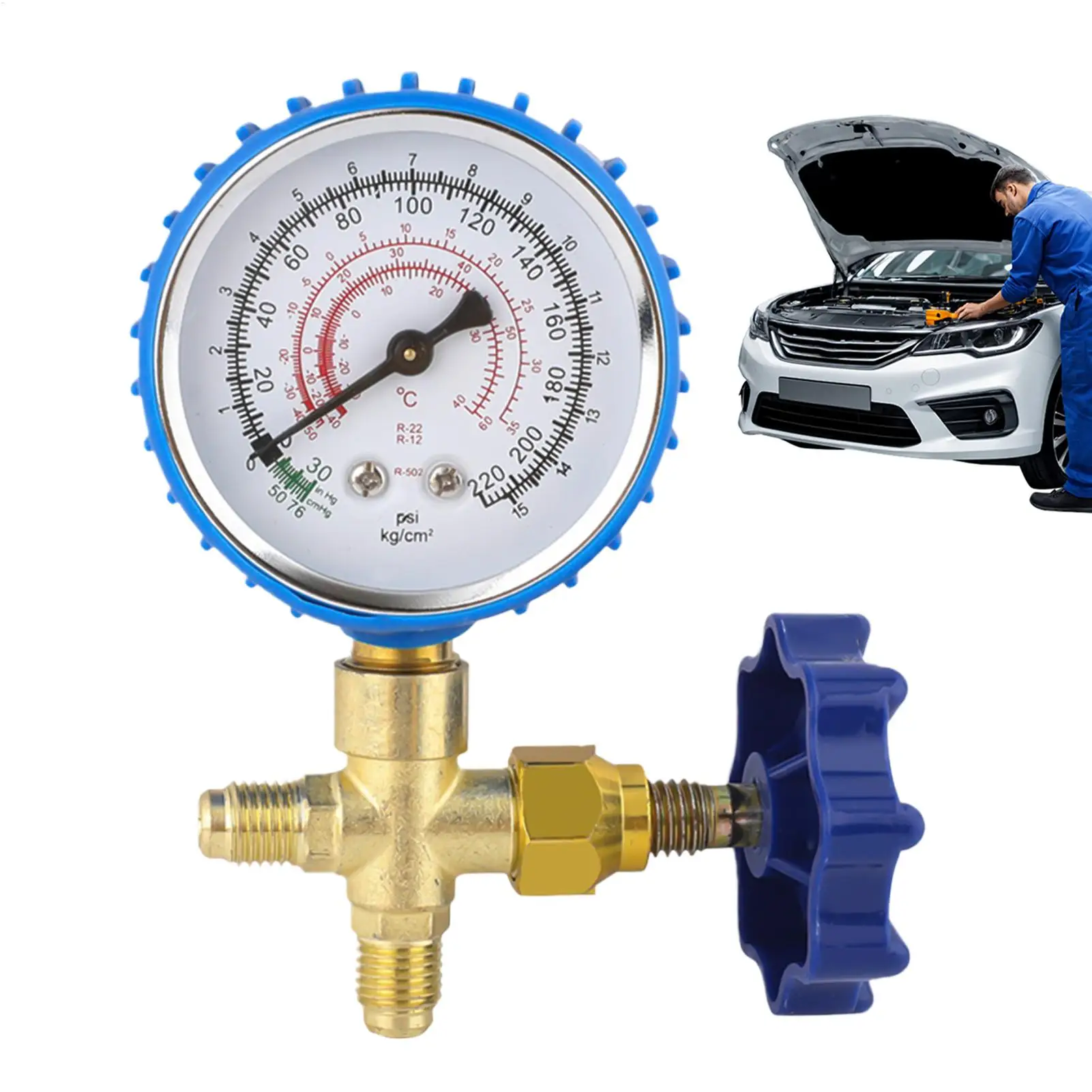 For Air Conditioner Air Conditioning Pressure Gauge Precision Leak-Proof Air Conditioner Pressure Gauge For Home Car Office
For Air Conditioner Air Conditioning Pressure Gauge Precision Leak-Proof Air Conditioner Pressure Gauge For Home Car Office