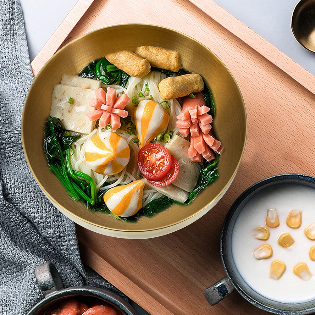 3pcs Salad Bowl Set Stainless Steel Fruit Serving Multifunction Mixing Household Kitchenware Noodle Food Accessories for Home
3pcs Salad Bowl Set Stainless Steel Fruit Serving Multifunction Mixing Household Kitchenware Noodle Food Accessories for Home