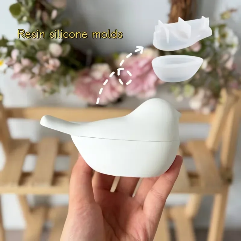 Силиконовая форма для 3D-кристаллов из эпоксидной смолы с креативным дизайном птицы, новейшие модели 2026 года, многоразовая форма для изготовления украшений и хранения для DIY
Силиконовая форма для 3D-кристаллов из эпоксидной смолы с креативным дизайном птицы, новейшие модели 2026 года, многоразовая форма для изготовления украшений и хранения для DIY