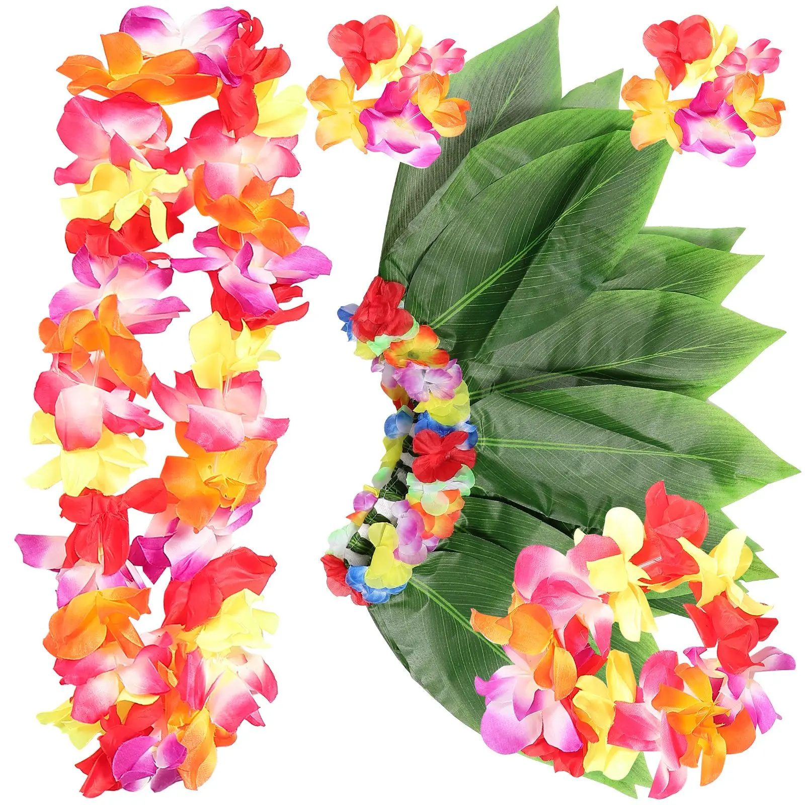 Simulated Leaf Skirt Realistic Fabric Leaves Garland Headband Neck Loop Bracelets Luau Party Supplies Accessories Beach Theme
Simulated Leaf Skirt Realistic Fabric Leaves Garland Headband Neck Loop Bracelets Luau Party Supplies Accessories Beach Theme