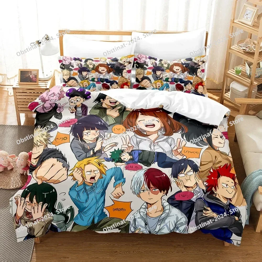 2014 My hero academia Bedding Set Duvet Cover Full Queen King Size Pillowcase Bed Printed Bed Set Aldult Kid Bedroom Single Twin
2014 My hero academia Bedding Set Duvet Cover Full Queen King Size Pillowcase Bed Printed Bed Set Aldult Kid Bedroom Single Twin