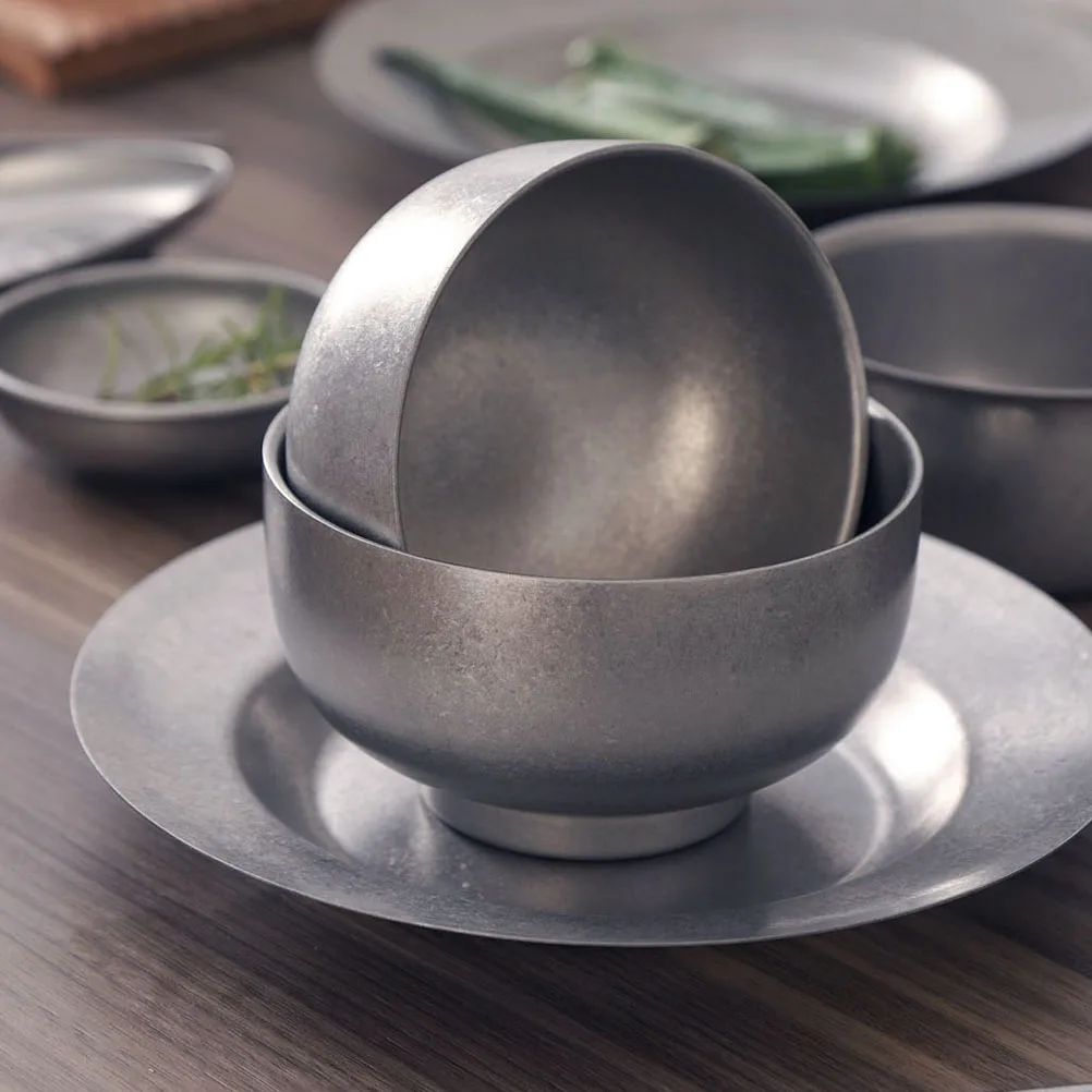 Stainless Steel Bowl Home Dinnerware Nordic Cereal Bowls Soup Kitchen Rice Style Camping
Stainless Steel Bowl Home Dinnerware Nordic Cereal Bowls Soup Kitchen Rice Style Camping