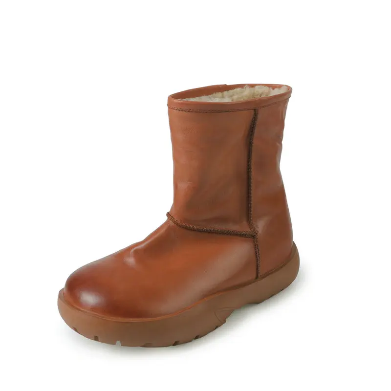 2025 New Model Wool Women's Snow Boots Genuine Leather Platform Ankle Warmers Winter Plush Shoes
2025 New Model Wool Women's Snow Boots Genuine Leather Platform Ankle Warmers Winter Plush Shoes