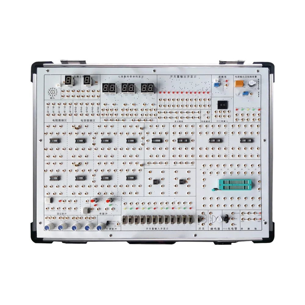 Digital Circuit Experiment Box for Automotive Equipment Training for School Lab Educational Kit
Digital Circuit Experiment Box for Automotive Equipment Training for School Lab Educational Kit