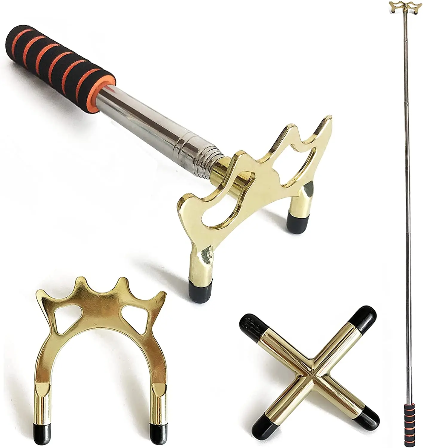 Retractable Billiards Cue Rest with Removable Brass Bridge Head, Pool Cue Stick, Snooker Table Accessories
Retractable Billiards Cue Rest with Removable Brass Bridge Head, Pool Cue Stick, Snooker Table Accessories