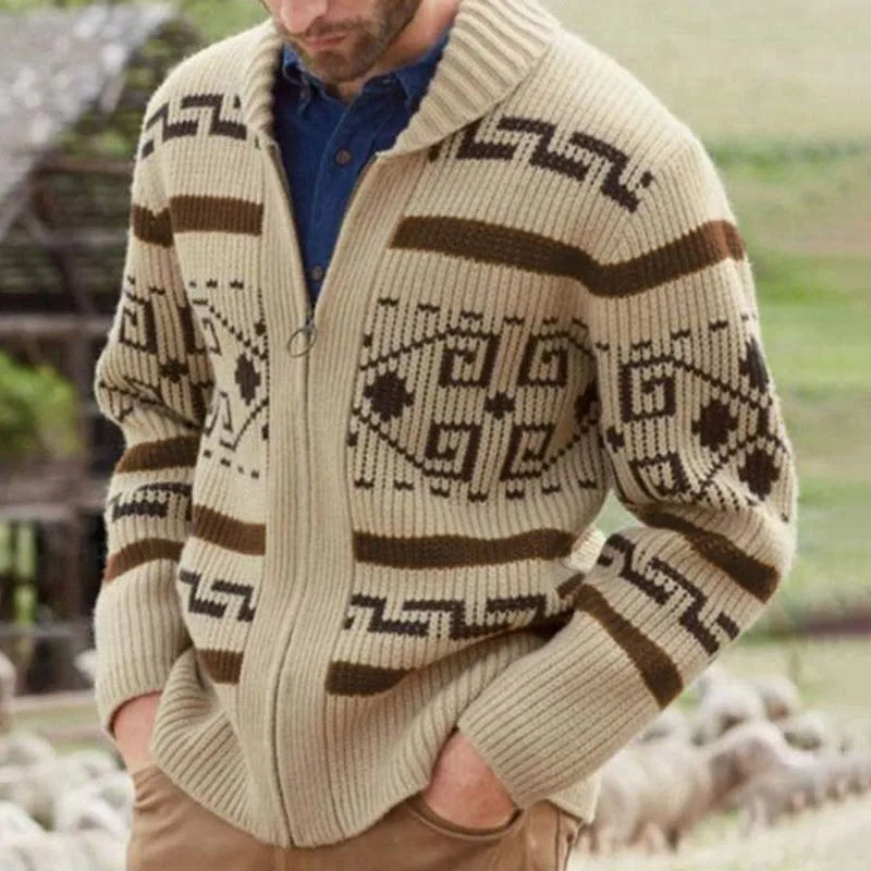 And Autumn Winter New Men's Fashion Polo Collar Casual Cardigan Coat Long Sleeve Slim Fit Jacquard Knitted Sweater Sy0013
And Autumn Winter New Men's Fashion Polo Collar Casual Cardigan Coat Long Sleeve Slim Fit Jacquard Knitted Sweater Sy0013