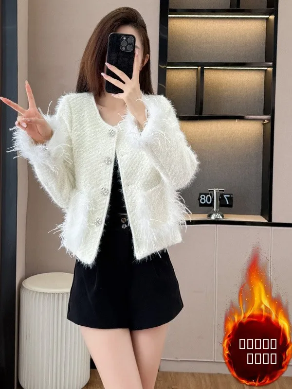 Luxury Cotton Lined Quilted Jaet Women's Faion Fall Winter New Sle Small Fraance Sle Coat with Rich Girl Inner
Luxury Cotton Lined Quilted Jaet Women's Faion Fall Winter New Sle Small Fraance Sle Coat with Rich Girl Inner