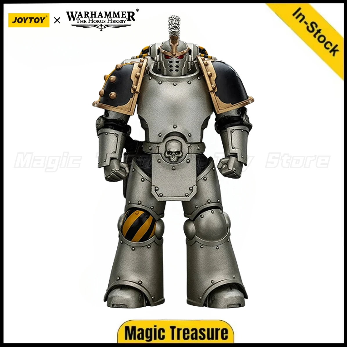 【In Stock】JOYTOY 1/18 Action Figure Warhammer 40K Iron Warriors Command Squad Choosen with Legion Standard Model Toys
【In Stock】JOYTOY 1/18 Action Figure Warhammer 40K Iron Warriors Command Squad Choosen with Legion Standard Model Toys