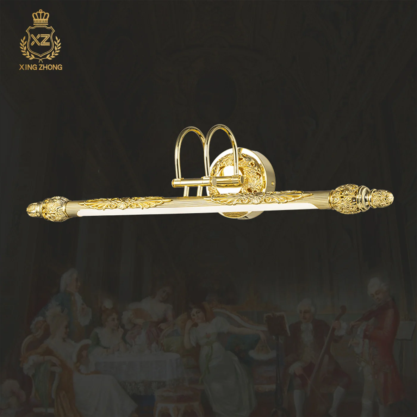 French Art Minimalist Foyer Bathroom Long Strip Brass Wall Lamp Indoor Sitting Room Mood Decorative Wall Light
French Art Minimalist Foyer Bathroom Long Strip Brass Wall Lamp Indoor Sitting Room Mood Decorative Wall Light