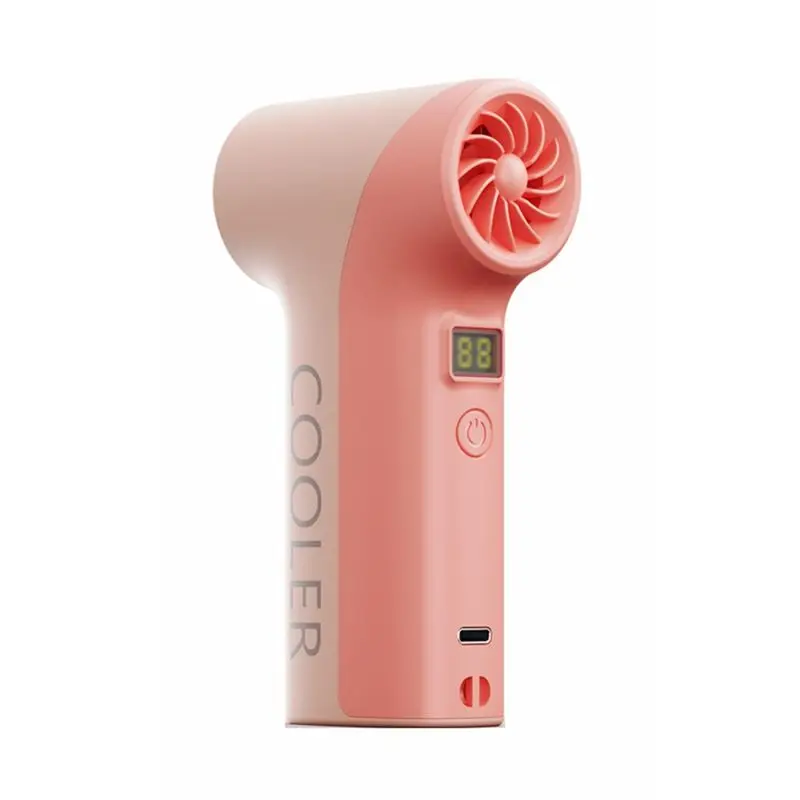 A84G-Mini Fan 5-Speed Adjustable Digital Display Portable Electric Fan For Outdoor Pink
A84G-Mini Fan 5-Speed Adjustable Digital Display Portable Electric Fan For Outdoor Pink