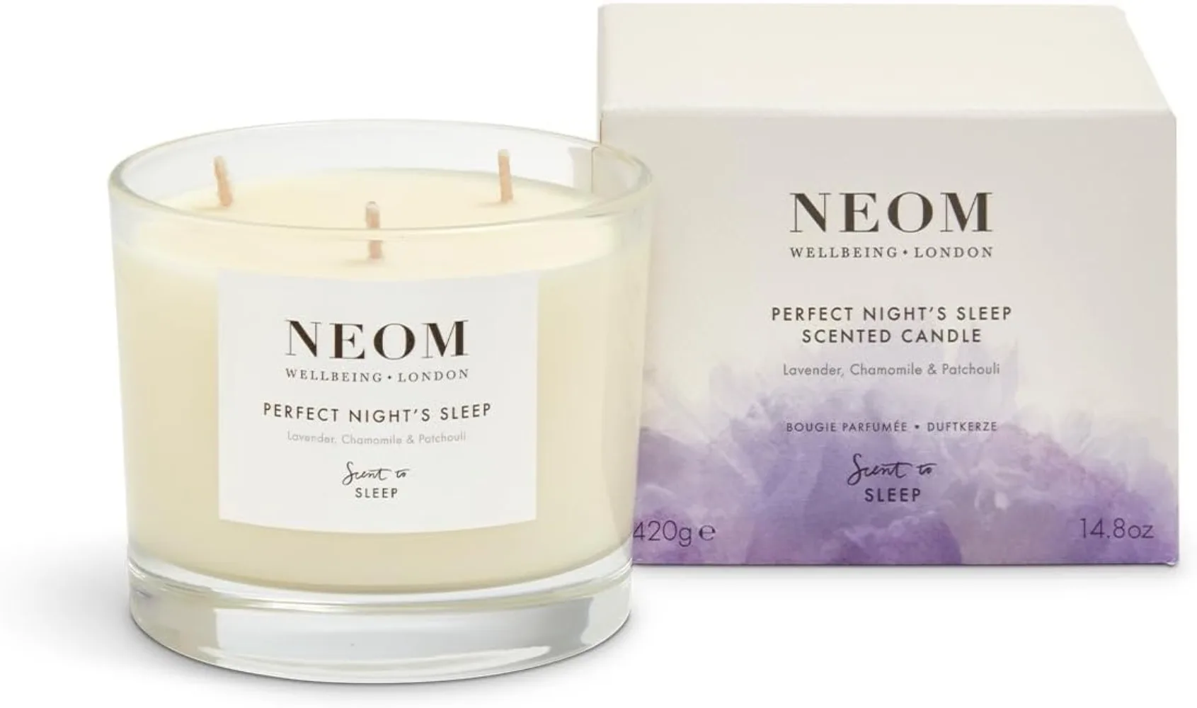 3 Wick | Lavender, Basil & Jasmine | Scented Candles for Home | Luxury Aromatherapy Candles
3 Wick | Lavender, Basil & Jasmine | Scented Candles for Home | Luxury Aromatherapy Candles