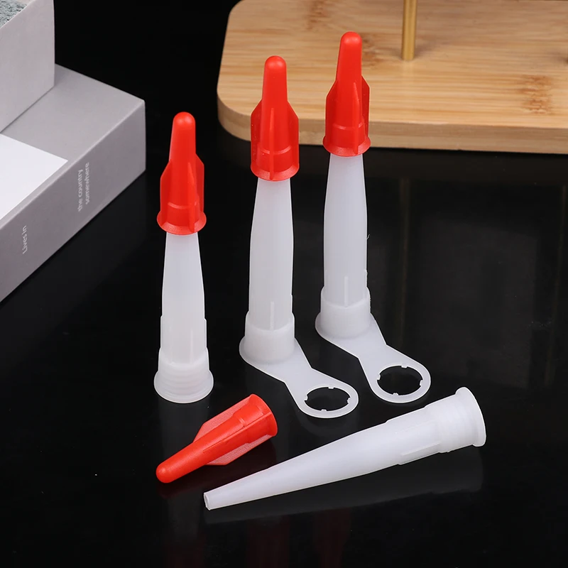 10Pcs Spare Silicone Nozzle Sealant Tool Kit Re-sealable Mastic Cartridge Spare Nozzles Screw Cover For Caulking Pipes
10Pcs Spare Silicone Nozzle Sealant Tool Kit Re-sealable Mastic Cartridge Spare Nozzles Screw Cover For Caulking Pipes