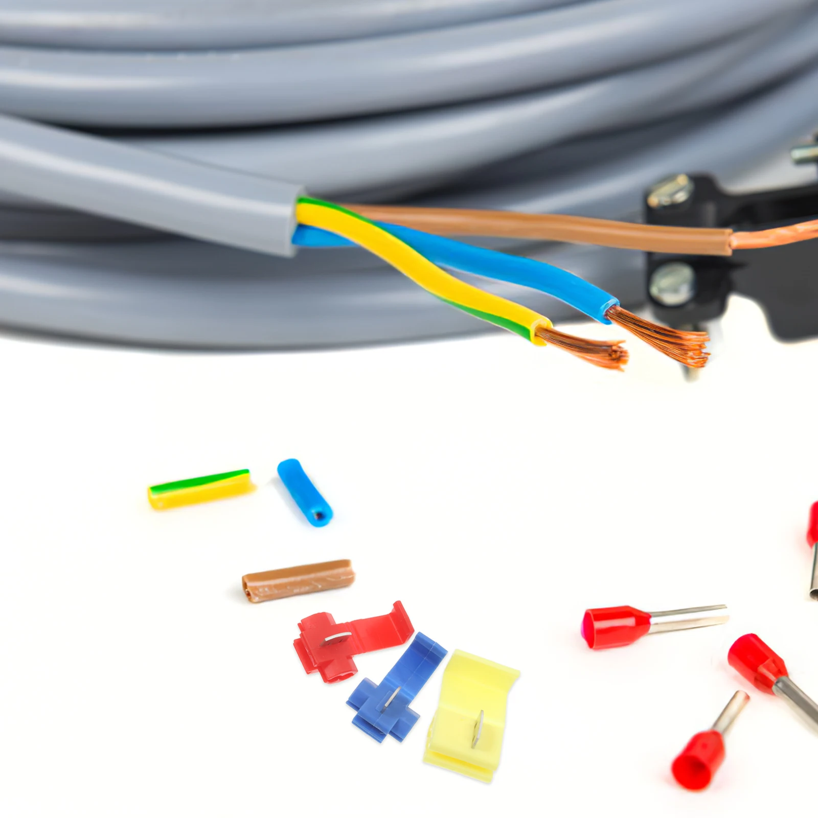 160 Pcs Wire Splice Kit Connectors Self Stripping Electrical Terminals for Automotive Marine Household Nylon Quick 
160 Pcs Wire Splice Kit Connectors Self Stripping Electrical Terminals for Automotive Marine Household Nylon Quick