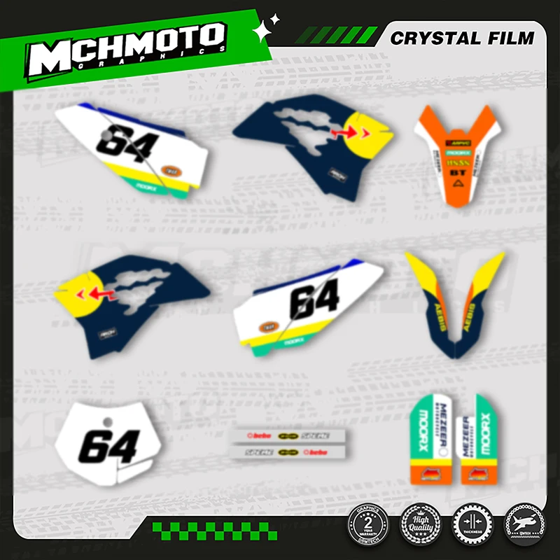 MCHMFG Motorcycle Graphics Background Decal Stickers Kits For KTM SX50 2009-2015 Number Name Custom
MCHMFG Motorcycle Graphics Background Decal Stickers Kits For KTM SX50 2009-2015 Number Name Custom