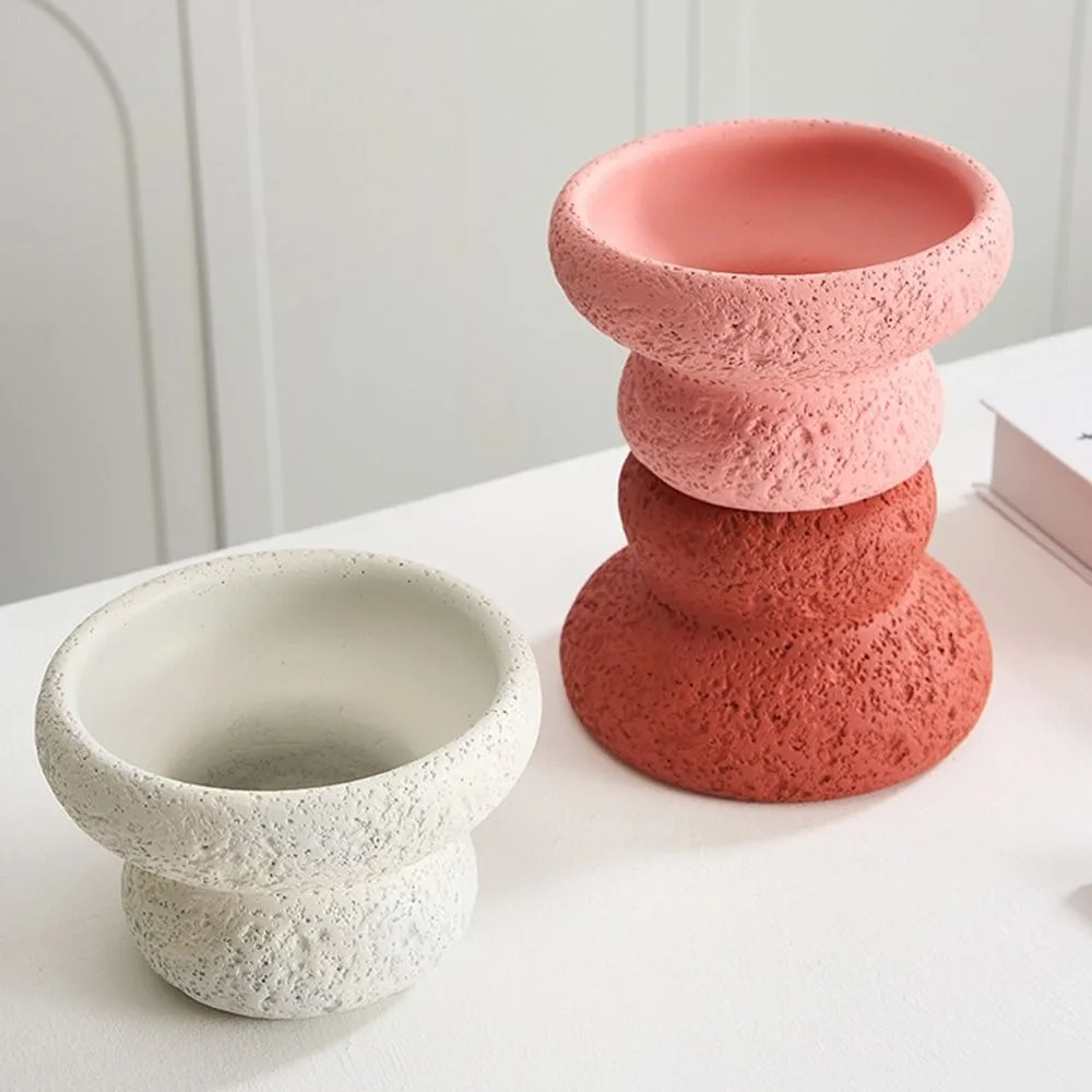 Plant Pot Nordic Style Cement Flowerpot Stone Handmade Succulent Flower Pot Waterproof Planter Pot For Indoor Outdoor Plant
Plant Pot Nordic Style Cement Flowerpot Stone Handmade Succulent Flower Pot Waterproof Planter Pot For Indoor Outdoor Plant