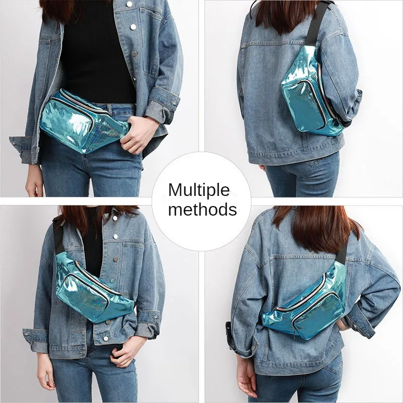 Women's Chest Bag Reflective Colorful Waist Bag 2023 New Ladies' Outdoor Sports Bag Fashionable and Beautiful Shoulder Phone Bag
Women's Chest Bag Reflective Colorful Waist Bag 2023 New Ladies' Outdoor Sports Bag Fashionable and Beautiful Shoulder Phone Bag