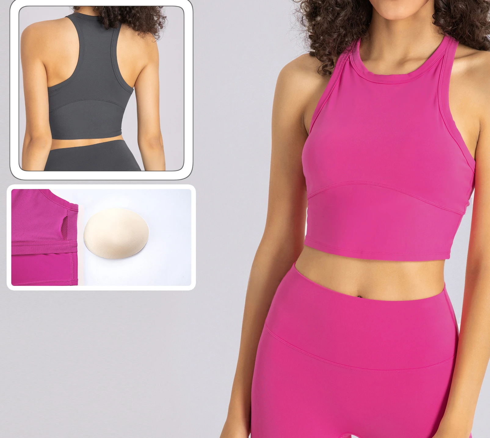 Women Sports High Elasticity Yoga Top Beautiful Back Built In Bra No Spill Shockproof Athletic Undershirt High Neck Slimming Top
Women Sports High Elasticity Yoga Top Beautiful Back Built In Bra No Spill Shockproof Athletic Undershirt High Neck Slimming Top