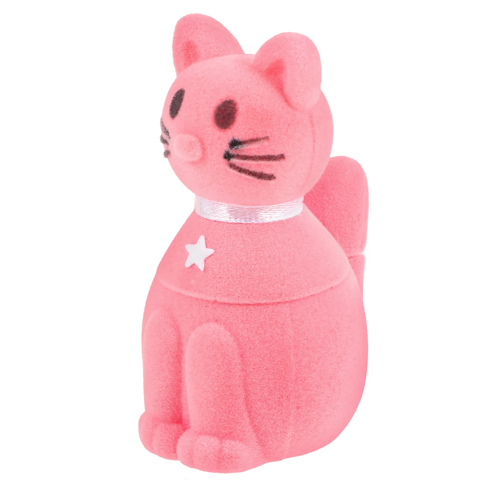 Подарочная коробка для кольца в форме кошки, пластик, мягкая внутренняя отделка, для хранения ювелирных украшений на свадьбу, помолвку, предложение руки и сердца, романтический подарок
Подарочная коробка для кольца в форме кошки, пластик, мягкая внутренняя отделка, для хранения ювелирных украшений на свадьбу, помолвку, предложение руки и сердца, романтический подарок