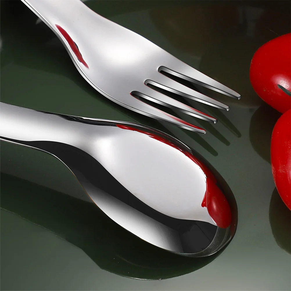 1 Set Portable Tableware Kit Stainless Steel Spoon Fork Chopsticks Travel Utensils Outdoor Camping Hiking Reusable Cutlery With
1 Set Portable Tableware Kit Stainless Steel Spoon Fork Chopsticks Travel Utensils Outdoor Camping Hiking Reusable Cutlery With