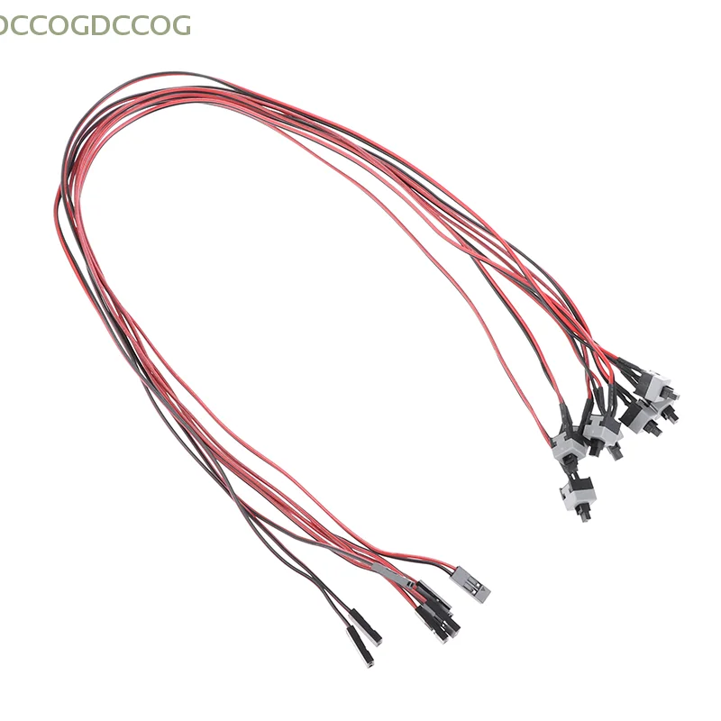 10pcs50cm Power Button Switch Cable for PC Switches Reset Computer Push Button
10pcs50cm Power Button Switch Cable for PC Switches Reset Computer Push Button